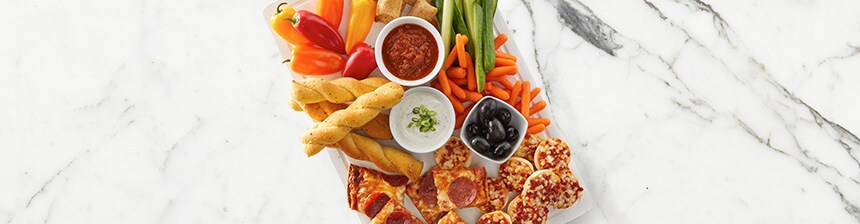 Easy Pizza Grazing Board