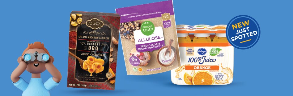 collage of new products