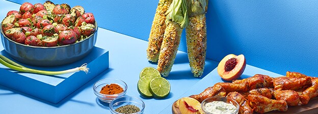Summer grill out recipe ideas.