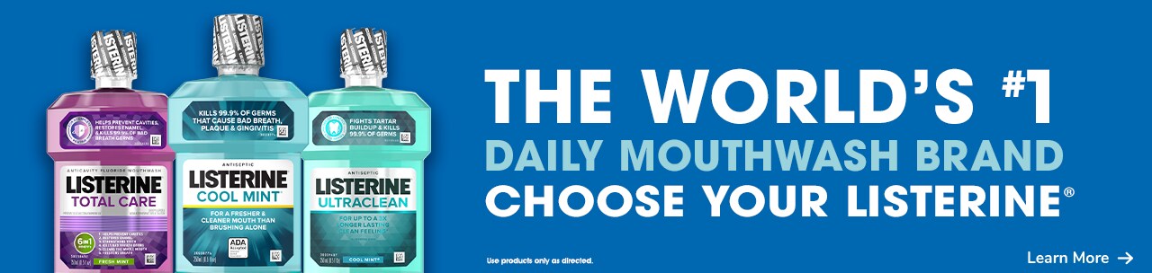 The World’s #1 daily mouthwash brand