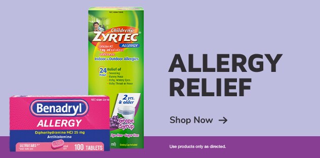 Shop allergy relief