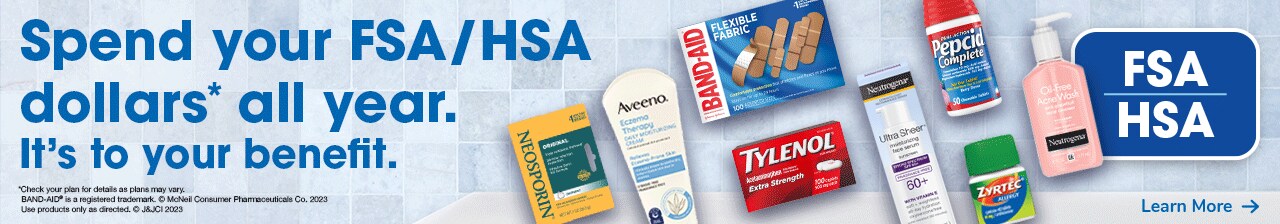spend your FSA/HSA dollars all year