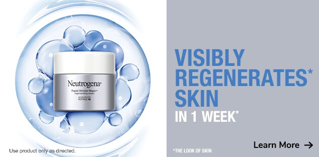 Learn more about how Neutrogena helps visibly regenerates skin