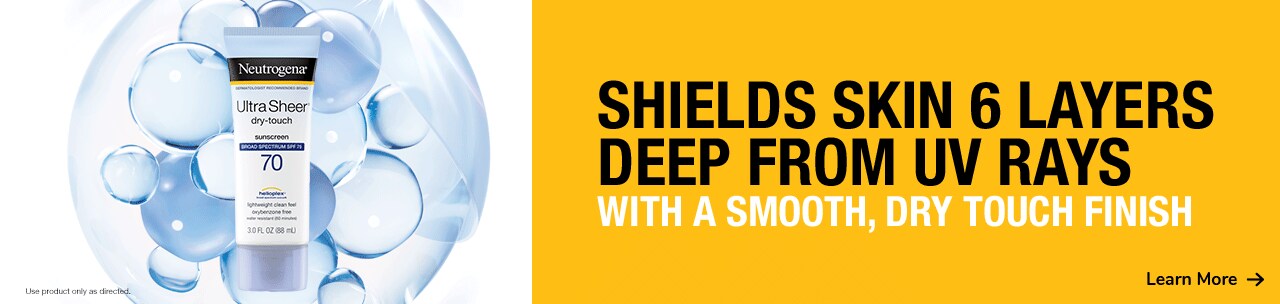 Shields skin six layers deep from UV Rays 