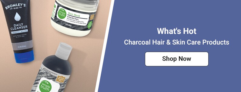 Shop Charcoal Hair and Skin Care Products