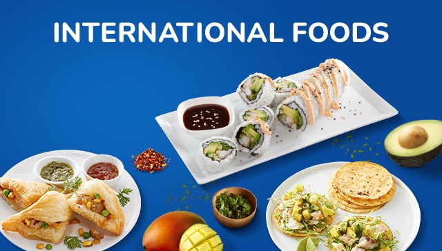 Buy on sale international food
