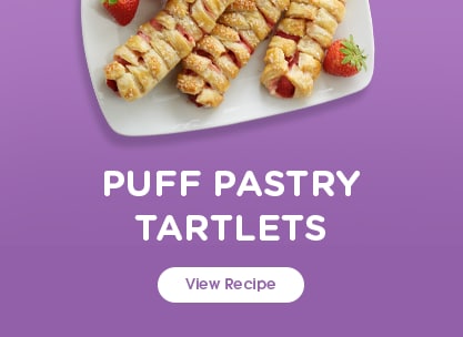 Strawberry Puff Pastry Tart Recipe