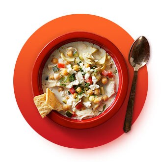 Slow Cooker Greek White Chicken Chili