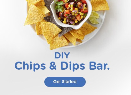 DIY Chips & Dip Bar.