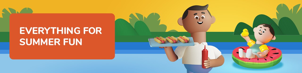 Everything for Summer fun. Everything for Summer fun.