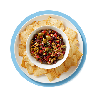 Vegetarian Olive Oil & Pomegranate Dip Recipe