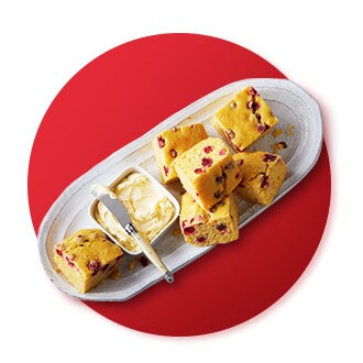 Cranberry Brown Sugar Cornbread Recipe