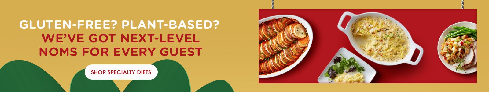 Shop By Diet for Thanksgiving – Plant-based, Gluten-free, Keto