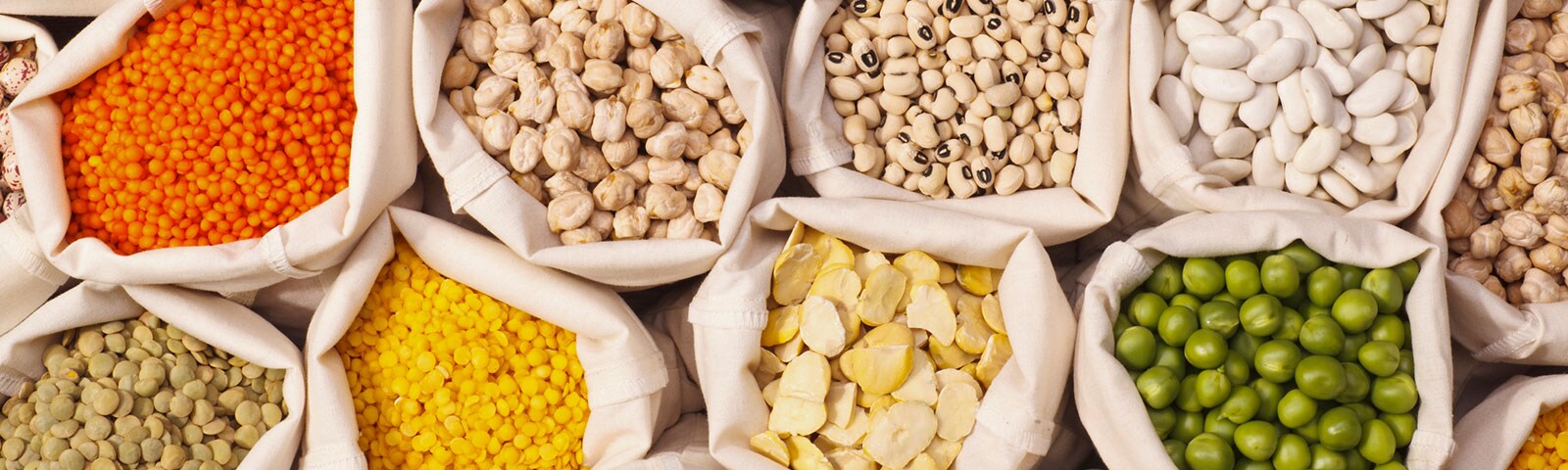 big bags of beans