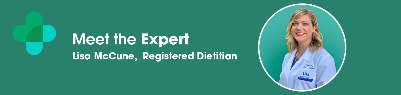 Lisa McCune, Registered Dietitian