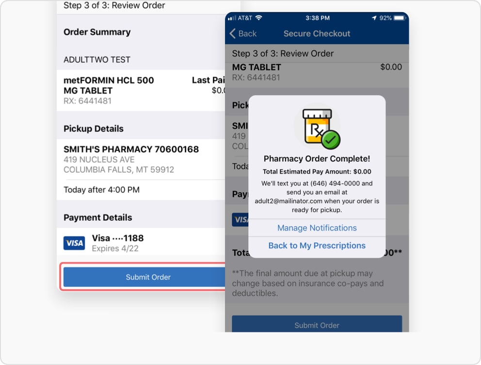 Step 5 – How to Pay for Prescriptions