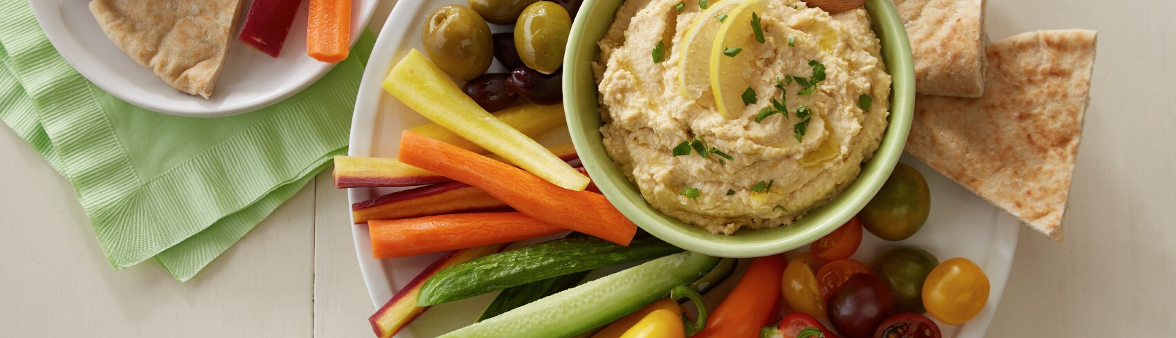 Hummus platter