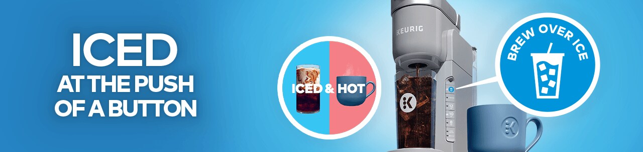 Iced at the push of a button