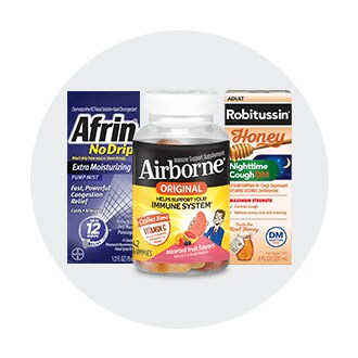 Up to 15% off Select Cough, Cold & Flu Essentials